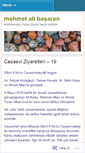 Mobile Screenshot of mehmetalibasaran.com